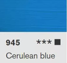 Akril Lascaux Studio 85ml  945 Cerulean blue