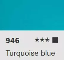 Akril Lascaux Studio 85ml  946 Turquoise blue