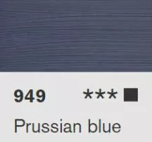 Akril Lascaux Studio 85ml  949 Prussian blue