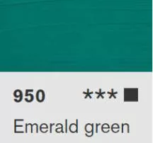 Akril Lascaux Studio 85ml  950 Emerald green deep