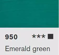 Akril Lascaux Studio 85ml  950 Emerald green deep