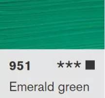Akril Lascaux Studio 85ml  951 Emerald green