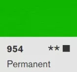 Akril Lascaux Studio 85ml 954 Permanent green light Akril Lascaux Studio 85ml 954 Permanent green light