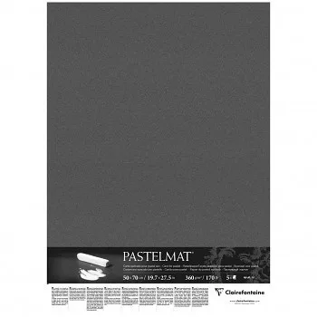 Pastelmat pasztell papír 50x70cm 360g anthracite Pastelmat pasztell papír 50x70cm 360g anthracite