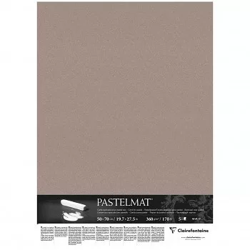Pastelmat pasztell papír 50x70cm 360g dark grey Pastelmat pasztell papír 50x70cm 360g dark grey