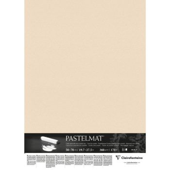 Paper for pastel Pastelmat 50x70cm 360g maize