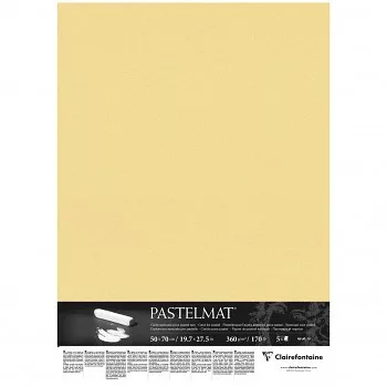 Pastelmat pasztell papír 50x70cm 360g buttercup Pastelmat pasztell papír 50x70cm 360g buttercup