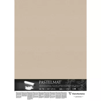 Clairefontaine Pastelmat íves papír 360g 50x70cm - Homokszínű