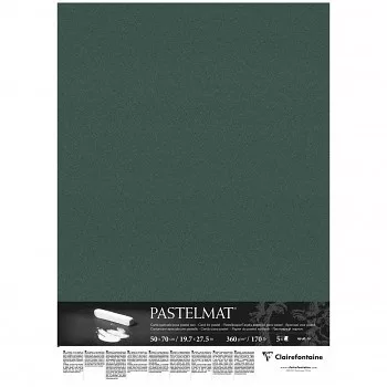 Pastelmat pasztell papír 50x70cm 360g dark green