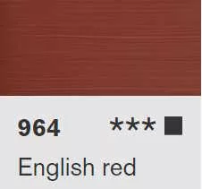 Akril Lascaux Studio 250ml  964 English red