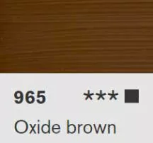 Akril Lascaux Studio 85ml  965 Oxide brown light