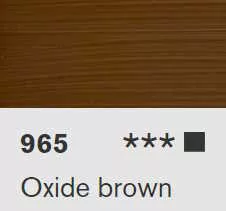 Akril Lascaux Studio 85ml  965 Oxide brown light