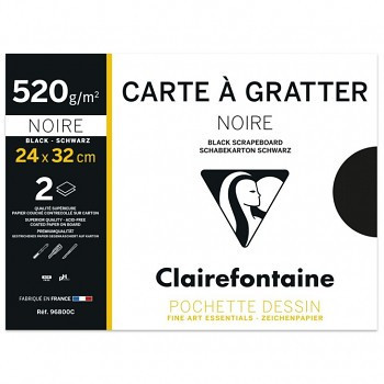 Karcoló karton 520g 24x32cm 2pcs