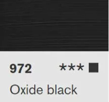 Akril Lascaux Studio 250ml  972 Oxide black
