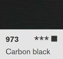 Akril Lascaux Studio 250ml  973 Carbon black