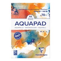 Pad for watercolor Goldline A5 300g, 70 lap