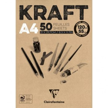 barna pad Kraft A4 120g, 50 sheets