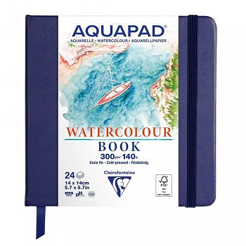 Aquapad akvarellblokk Aquapad 14x14cm 300g