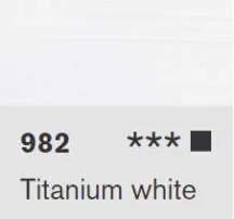 Akril Lascaux Studio 250ml  982 Titanium white