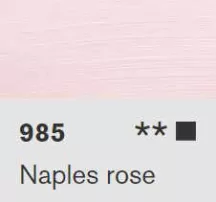 Akril Lascaux Studio 85ml  985 Naples rose
