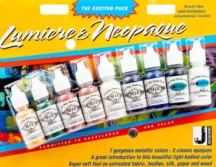 Lumiere és Neopaque Exciter pack textilfesték készlet