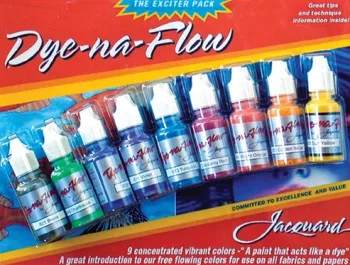 Jacquard Dye Na Flow Exciter Pack 9 szín Jacquard Dye Na Flow Exciter Pack 9 szín