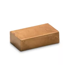 encaustic wax - 28 metallic bronze