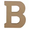 Papírmasé betű – B