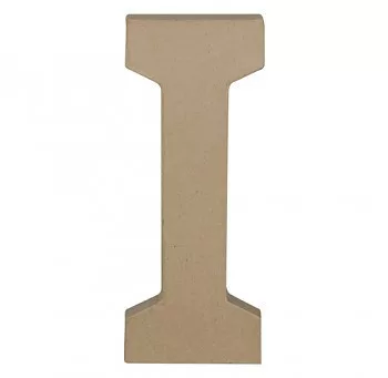 Papírmasé betű – I