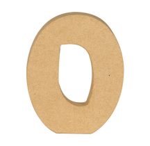 Papírmasé szám – 0