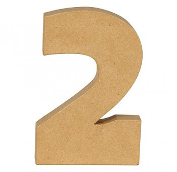 Papírmasé szám – 2