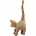 Paper mache cat small Paper mache cat small