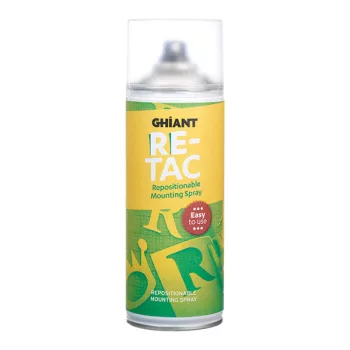 Spray ragasztó Ghiant Re Tac áthelyezhető Spray ragasztó Ghiant Re Tac áthelyezhető