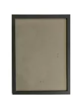 Finished A4 frame, glass - gray