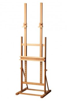 Festőállvány dupla típus H - tömör bükk