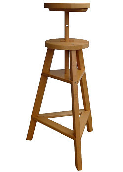 Szobrász festőállvány – tömör bükk