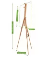 Wooden outdoor easel Mabef - M/29.AL