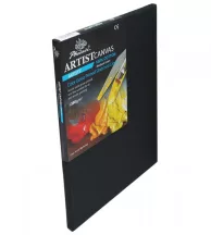 Fekete feszített vászon Phoenix – 50x70cm