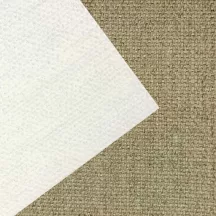   Kockás vászon Belle Arti 591, Panama len 594g - szélesség 215cm