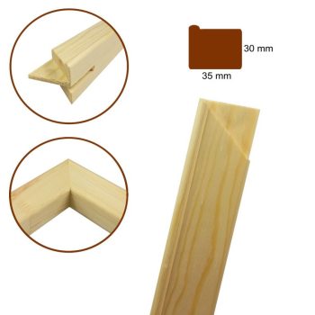 Feszítőléc profil 30x35mm – 150cm
