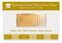 akvarell pad Baohong Classic 18x26cm rough 300g