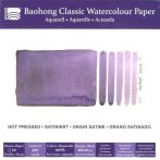 akvarell Baohong Classic 26x26cm hot pressed 300g pad