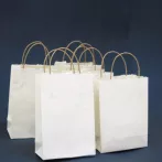 Khadi táska kézzel készített papírból 25x20cm fehér Khadi táska kézzel készített papírból 25x20cm fehér