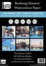 Baohong Masters akvarell Paper Roll 300g CP 1.35x10m