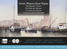 Akvarell tömb Baohong Masters 26x36cm cold pressed 300g