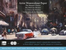 Akvarell tömb Baohong Masters 31x41cm cold pressed 300g