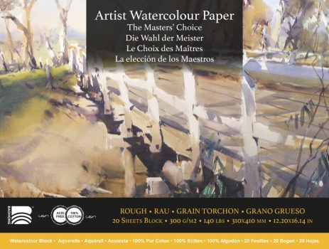 Akvarell tömb Baohong Masters 31x41cm durva 300g