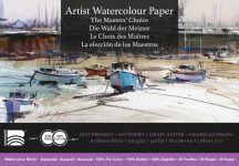 Akvarell tömb Baohong Masters 18x26cm hot pressed 300g