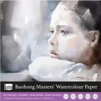 akvarell pad Baohong Masters 20x20cm hot pressed 300g