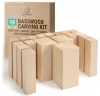 Set of 19 BeaverCraft Wood Carving Blocks
